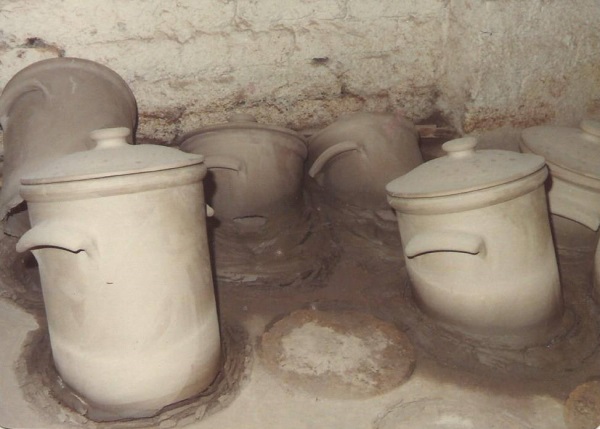 Bread crocks after the Throwing Department flooded - Lesley Foulkes