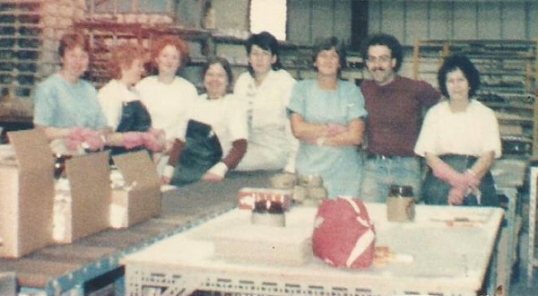 Pearsons Ladies Cricket Team c1980 - Lesley Foulkes