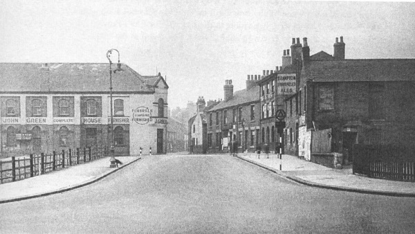 After road widening the land on the south side of Beetwell Street remained empty with a sign proclaiming that it was reserved for development by motor dealers Boult and Clough. - Paul Greenroad