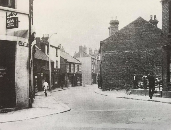 Beetwell Street from the east in the 1960s - Alan Taylor