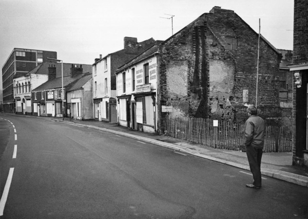 Beetwell Street looking east before demolition on 20 March 1977.