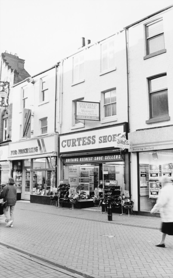 Shops on Burlington Street, Chesterfield, 1994