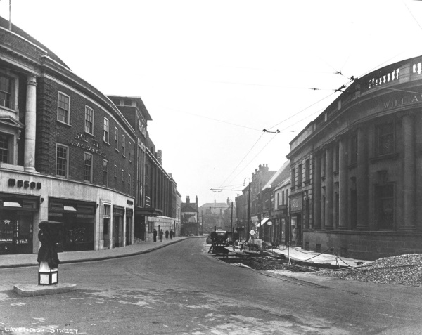 Cavendish Street, Road Improvements in the late 1930's