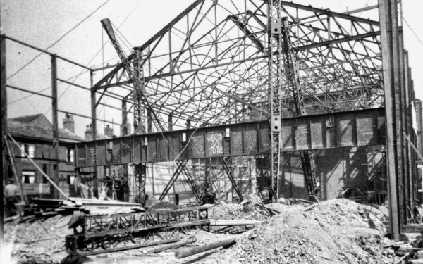 Chesterfield; Cavendish Street; 1935; Building of the Regal Cinema, - Paul Grenroad