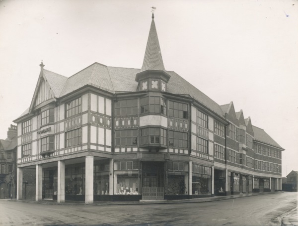 The Co-op when it opened in 1938.  - Chesterfield Museum.
