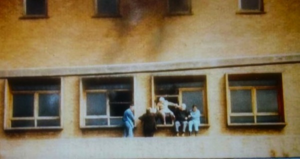 Fire at Littlewood's store - 1993