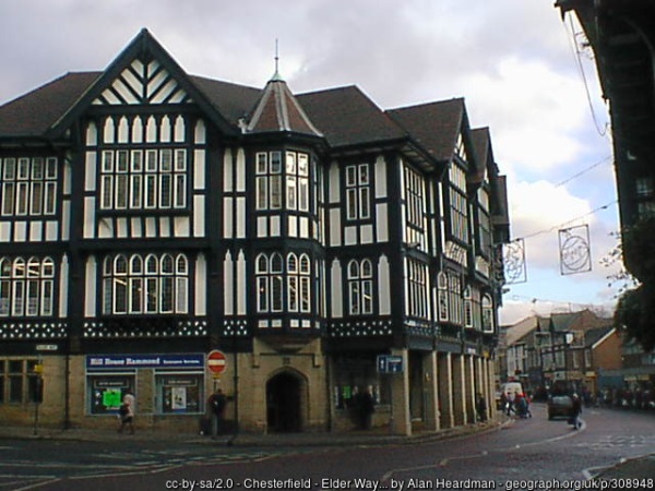 Chesterfield - Elder Way and Knifesmithgate Junction - Alan-Heardman 1999