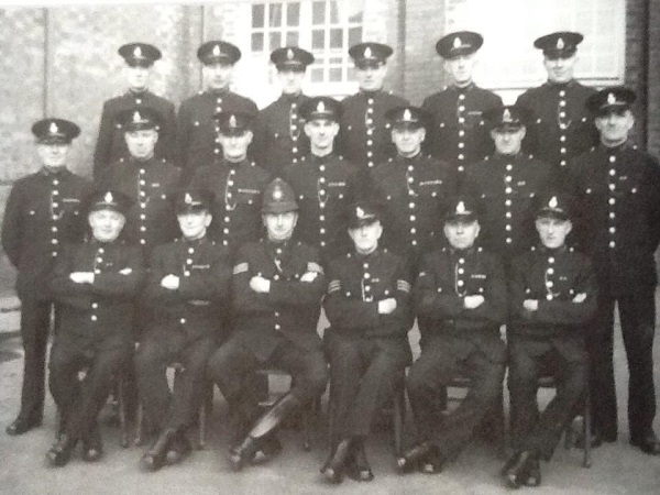 Derbyshire Constabulary traffic officers, based at Chesterfield division in the 1940s - Alan Taylor