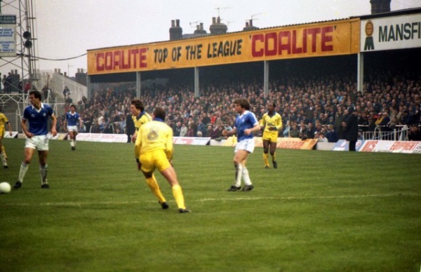 Saltergate - The former home of Chesterfield FC  Steve Daniels 1981