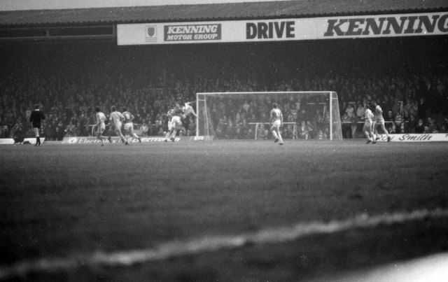 The home end at Saltergate  Steve-Daniels 1981