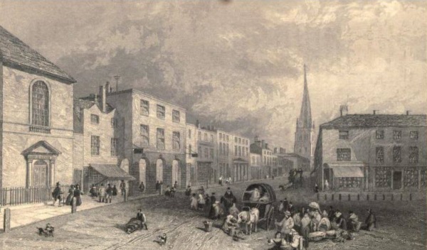 High Street, Chesterfield, 1839. - Rob Marriott