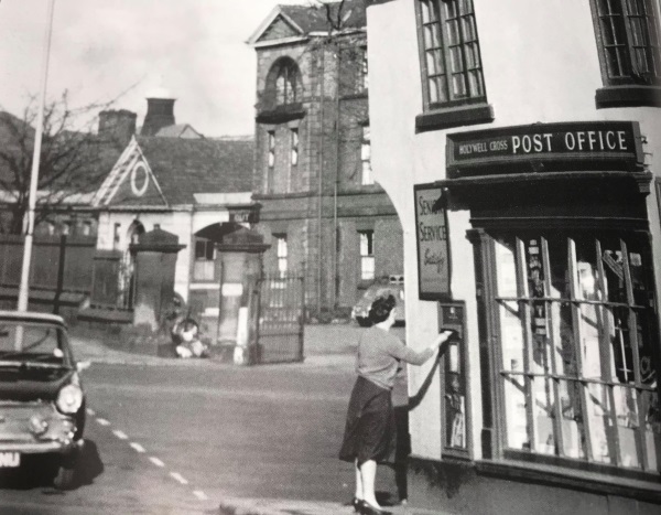 Holywell Cross Post Office - 1964. - Alan Taylor