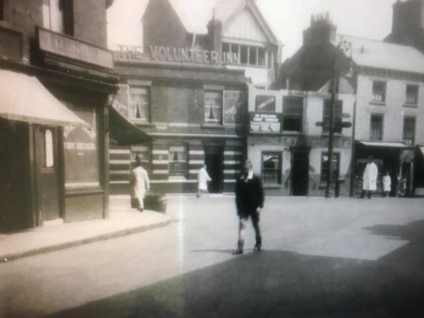 Holywell Street from Saltergate in 1930s - Alan Taylor