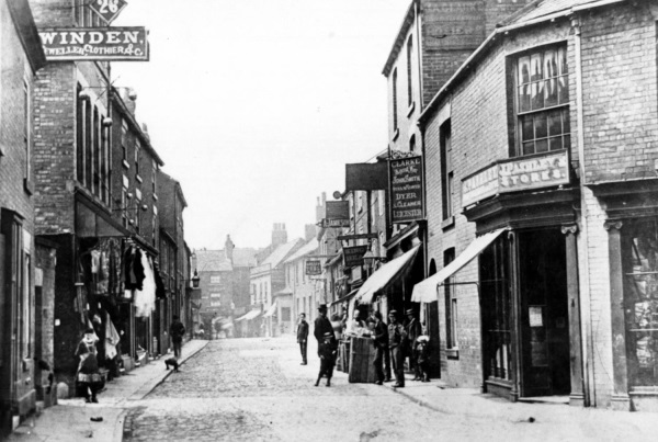 Knifesmithgate c.1880