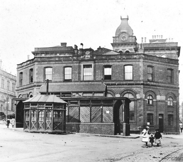 Market Hall from New Square, 1890s -  Rob Marriott