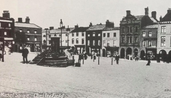 An Edwardian photograph of the Market Place and Low Pavement. - Alan Taylor