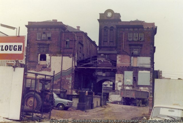 Chesterfield Market Hall - Alan-Heardman 1979