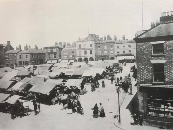 Market day in about 1885 - Alan Taylor