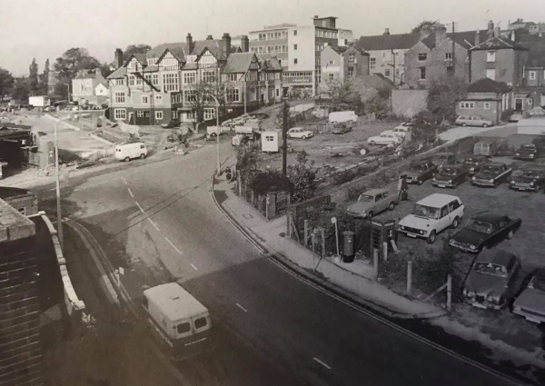 In 1973 New Beetwell Street was extended so that it met West Bars, and in this photograph building work is in progress on the project. - Alan Taylor