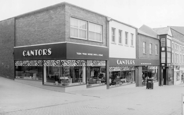 Cantor's Furniture Store and Packer's Row Chesterfield, 1990 (1) - Paul Greenroad