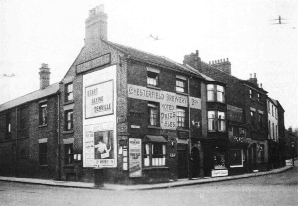 Blue Bell, Hollywell Cross - Chesterfield Museum