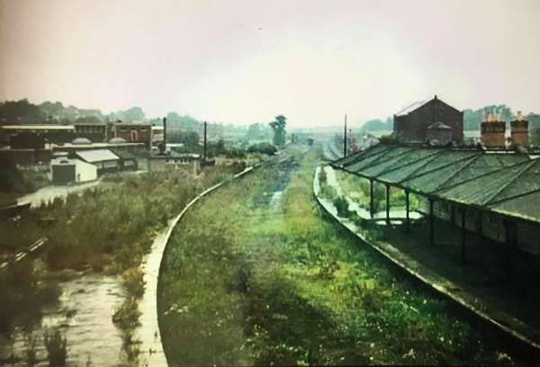 Disused Great Central Railway Station in 1967 - Alan Taylor