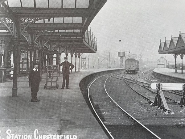Interior of The Great Central Station, the second in the town (opened 1892, closed 1967), and only a five minute walk from the Midland. Chesterfield. - Alan Taylor