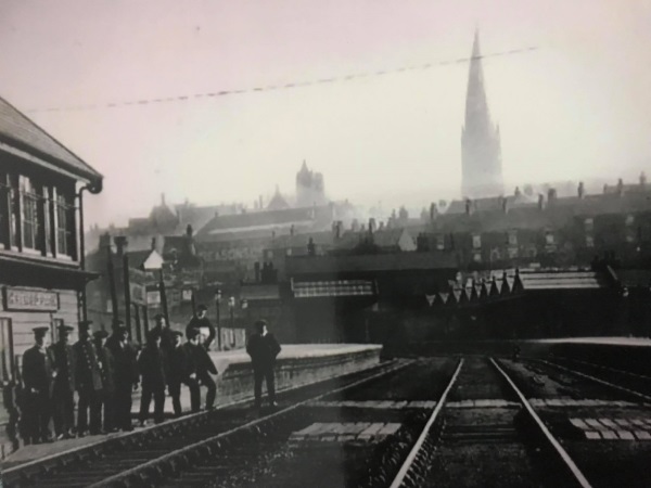 The Great Central Railway Station. Chesterfield, 1961. - Alan Taylor