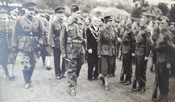 Home Guard Inspection by Princess Royal in Queens Park - Sue Barfoot-Ball