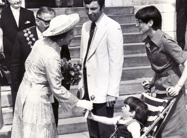 Queen Elizabeth II - visit to Chesterfield - 28th July 1977 - Mick Walpole