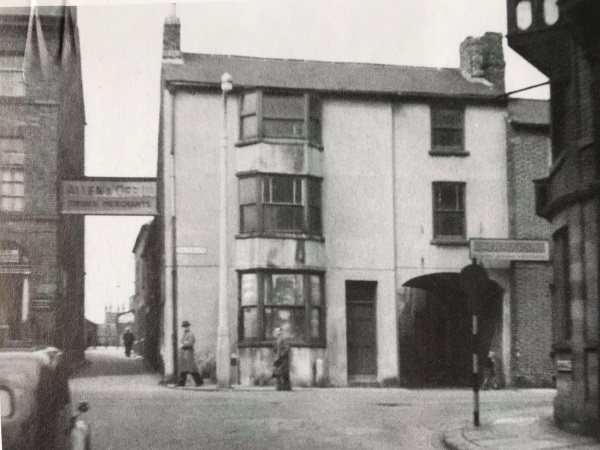 A photograph of Saltergate taken from Glumangate in 1956 - Alan Taylor