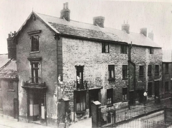 Old house on Saltergate were pulled down to make way for the creation of Elder Way during the 1930s. - Alan Taylor