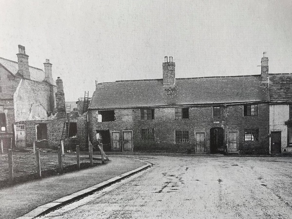 Saltergate in 1934, with old cottages being demolished opposite Elder Way. Alan Taylor