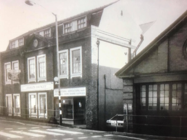 Charles Dauncy Shop, And Former Fire Station on the right in 1994, - Alan Taylor