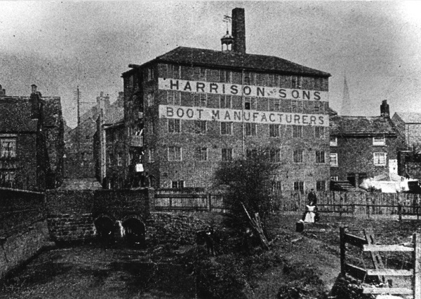 Silk mill 1912 - Brian Davis & Chesterfield Photographic Soc