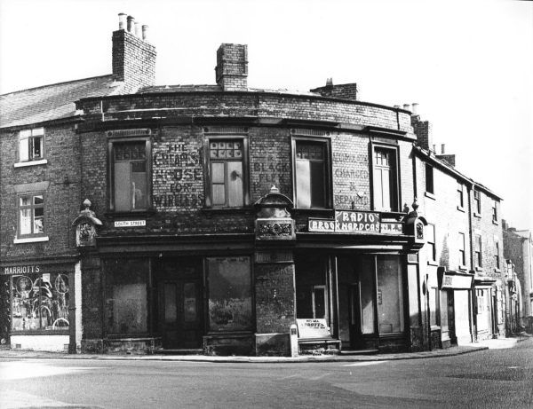 South Street corner with Beetwell Street, Chesterfield, c 1960