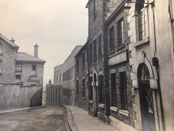 Station Road, Chesterfield, with Derbyshire Times building on right. - Rob Marriott