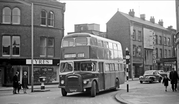 Chesterfield Transport Daimler 255 - Cavendish St. - 1964 - Tyrone Wheatcroft