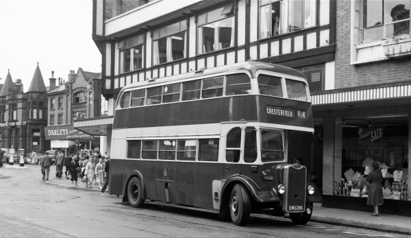 Chesterfield Transport Guy Arab #286 - Vicar Lane. - Tyronne Wheatcroft