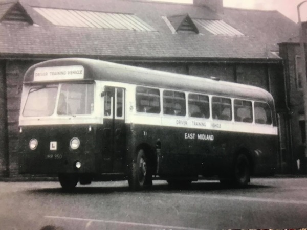 East Midland Bus in 1971, - Alan Taylor