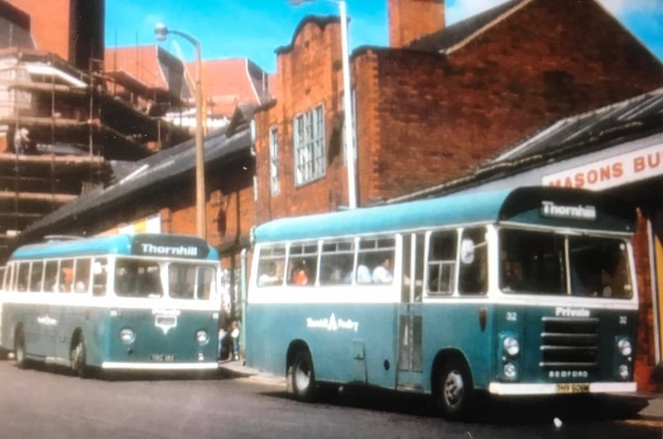 Thornhill Bus in 1984. - Alan Taylor