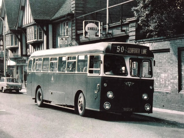 Bus on Vicar Lane - Alan Taylor