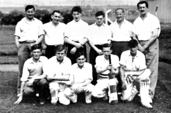 Chest Trebor Cricket Team 1956