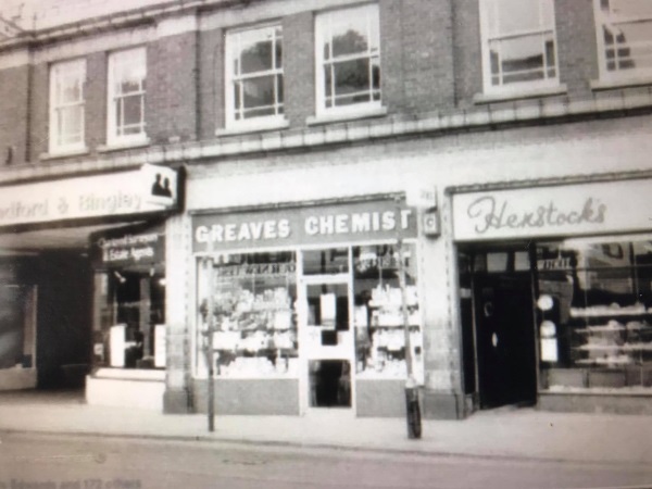 Greaves Chemist on Vicar Lane, in 1989. - Alan Taylor