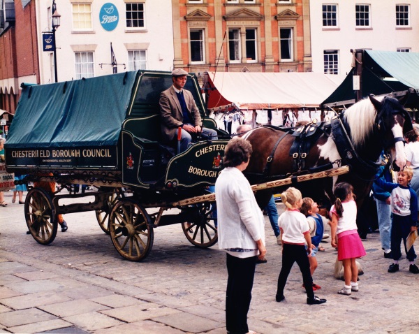 Chesterfield Market, 1980s - Chesterfield Museum