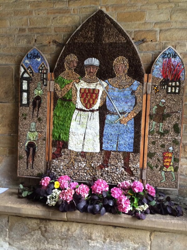 Chuch Well Dressing - Carole Holden Forde 2016