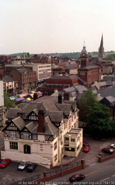 View from the roof of the AGD - Alan-Heardman 1997