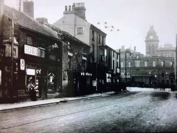 West Bars. Chesterfield, and you can see Goodwins Close Shop, right at the end on your left. - Alan Taylor