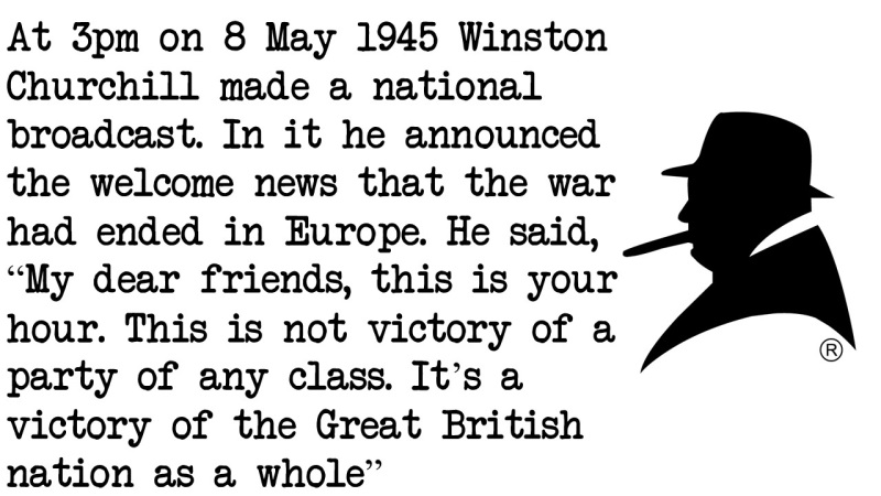 Winston Churchill - speech on 8 May 1945