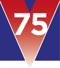 British Legion 75 logo